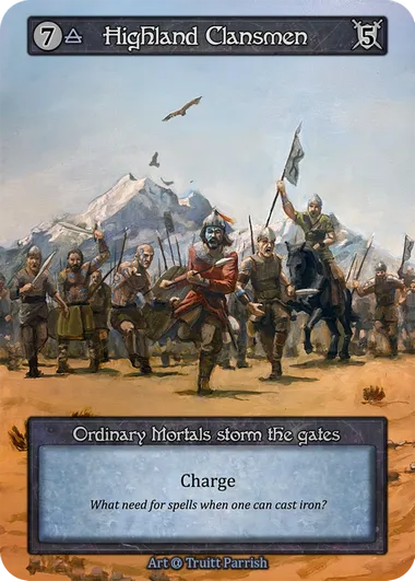 Highland Clansmen — Alpha — Sorcery: Contested Realm