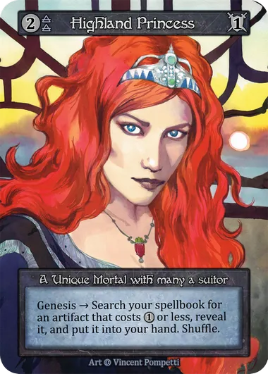 Highland Princess — Alpha — Sorcery: Contested Realm