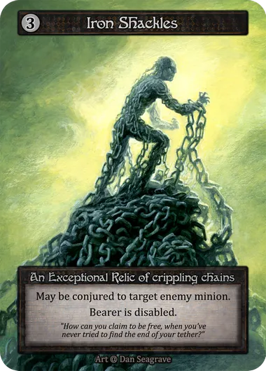 Iron Shackles — Alpha — Sorcery: Contested Realms