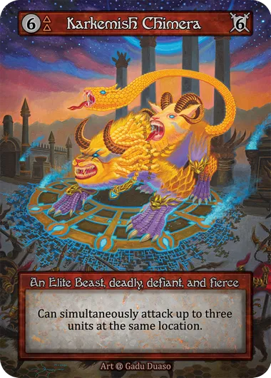 Karkemish Chimera — Alpha — Sorcery: Contested Realms