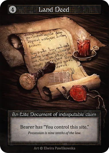 Land Deed — Alpha — Sorcery: Contested Realms