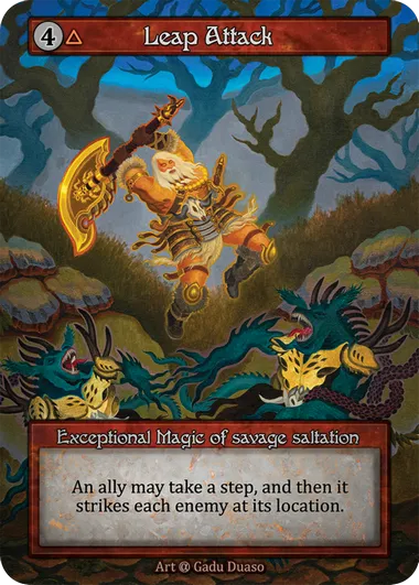 Leap Attack — Alpha — Sorcery: Contested Realms
