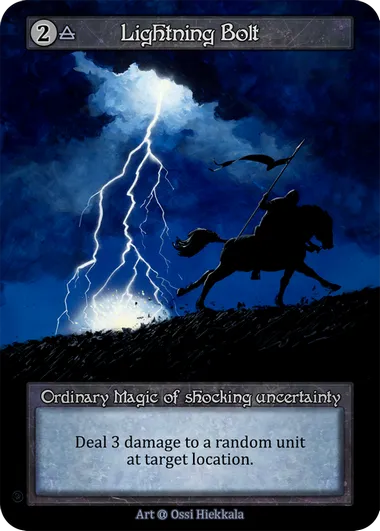 Lightning Bolt — Alpha — Sorcery: Contested Realms