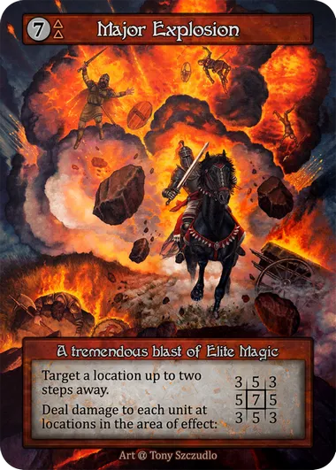 Major Explosion — Alpha — Sorcery: Contested Realm