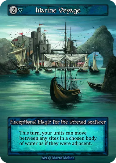 Marine Voyage — Alpha — Sorcery: Contested Realms