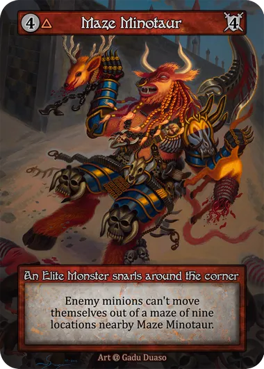 Maze Minotaur — Alpha — Sorcery: Contested Realm