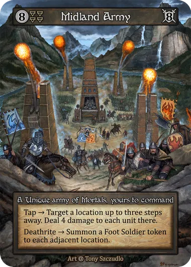 Midland Army — Alpha — Sorcery: Contested Realm