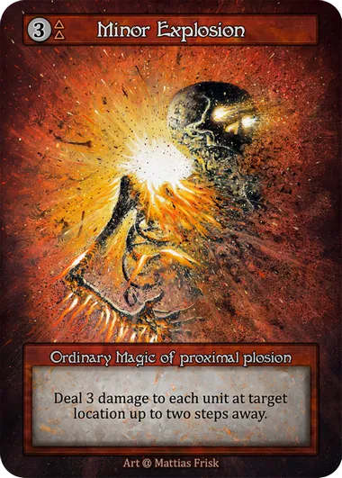 Minor Explosion — Alpha — Sorcery: Contested Realms
