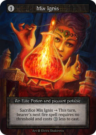 Mix Ignis — Alpha — Sorcery: Contested Realms
