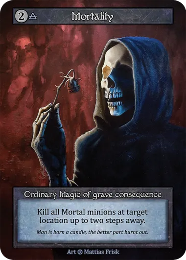 Mortality — Alpha — Sorcery: Contested Realms