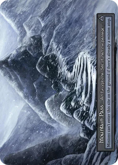 Mountain Pass — Alpha — Sorcery: Contested Realms