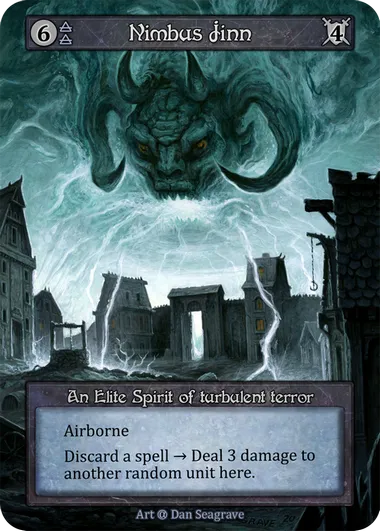 Nimbus Jinn — Alpha — Sorcery: Contested Realms