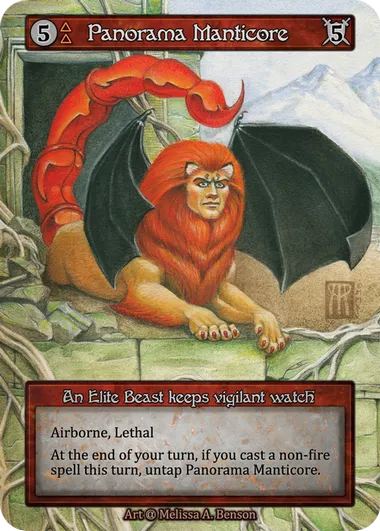 Panorama Manticore — Alpha — Sorcery: Contested Realm