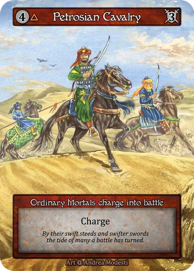 Petrosian Cavalry — Alpha — Sorcery: Contested Realms