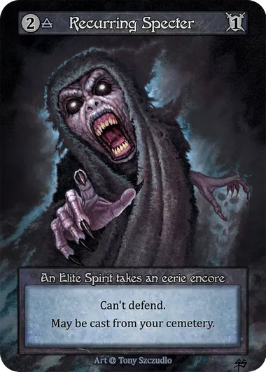 Recurring Specter — Alpha — Sorcery: Contested Realms