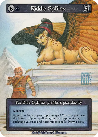 Riddle Sphinx — Alpha — Sorcery: Contested Realms