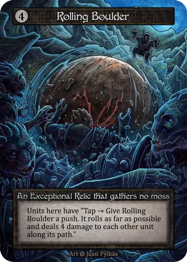 Rolling Boulder — Alpha — Sorcery: Contested Realms