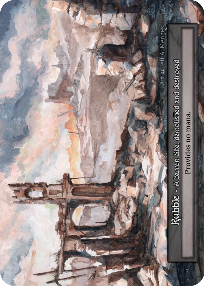 Rubble — Alpha — Sorcery: Contested Realms