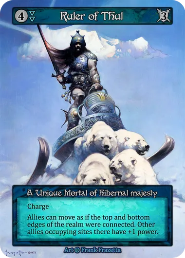 Ruler of Thul — Alpha — Sorcery: Contested Realms
