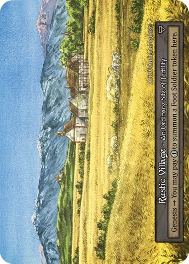 Rustic Village — Alpha — Sorcery: Contested Realms