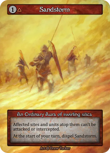 Sandstorm — Alpha — Sorcery: Contested Realms