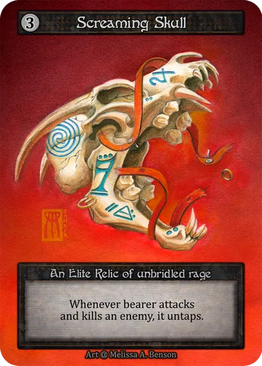 Screaming Skull — Alpha — Sorcery: Contested Realms