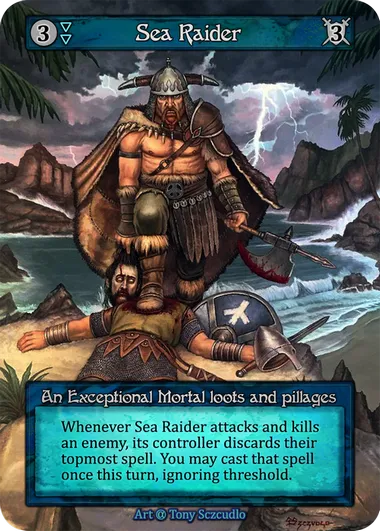 Sea Raider — Alpha — Sorcery: Contested Realms