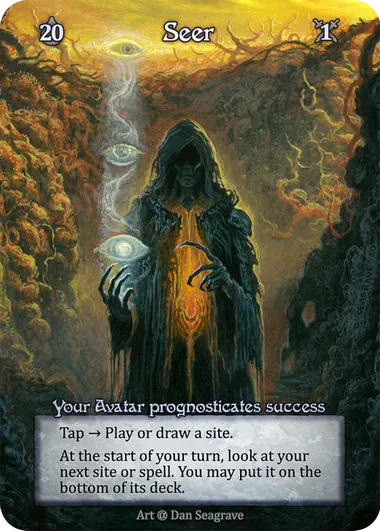 Seer — Alpha — Sorcery: Contested Realms