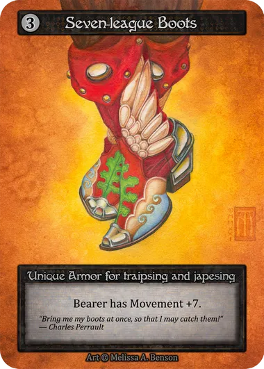 Seven-League Boots — Alpha — Sorcery: Contested Realms