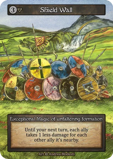Shield Wall — Alpha — Sorcery: Contested Realms