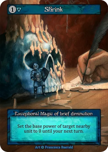 Shrink — Alpha — Sorcery: Contested Realms
