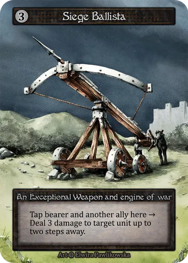 Siege Ballista — Alpha — Sorcery: Contested Realms