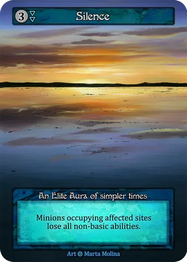 Silence — Alpha — Sorcery: Contested Realms