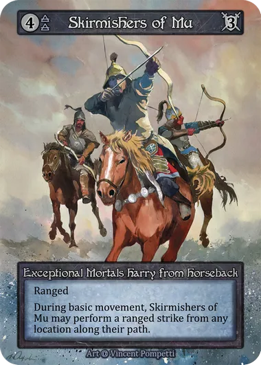 Skirmishers of Mu — Alpha — Sorcery: Contested Realms