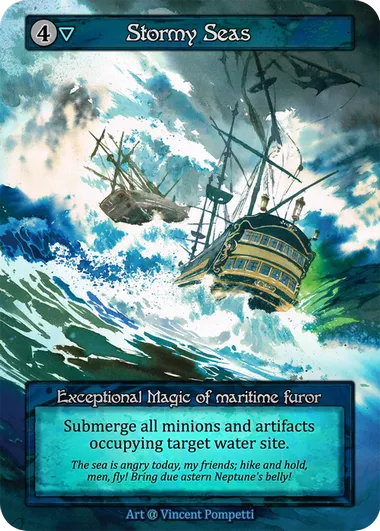 Stormy Seas — Alpha — Sorcery: Contested Realms