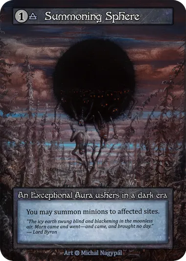 Summoning Sphere — Alpha — Sorcery: Contested Realm