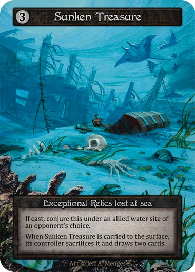 Sunken Treasure — Alpha — Sorcery: Contested Realms