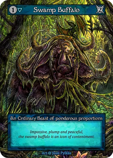 Swamp Buffalo — Alpha — Sorcery: Contested Realm