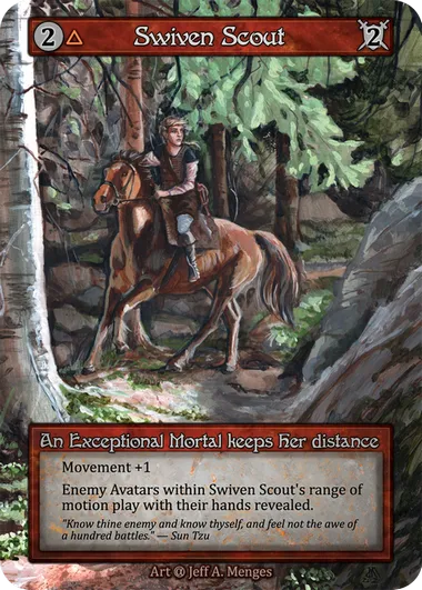 Swiven Scout — Alpha — Sorcery: Contested Realm