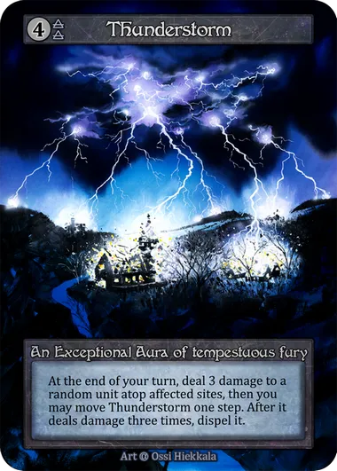 Thunderstorm — Alpha — Sorcery: Contested Realms