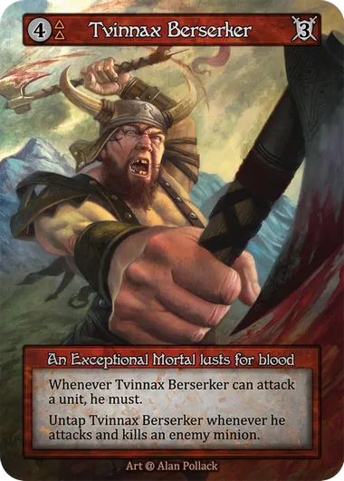 Tvinnax Berserker — Alpha — Sorcery: Contested Realm