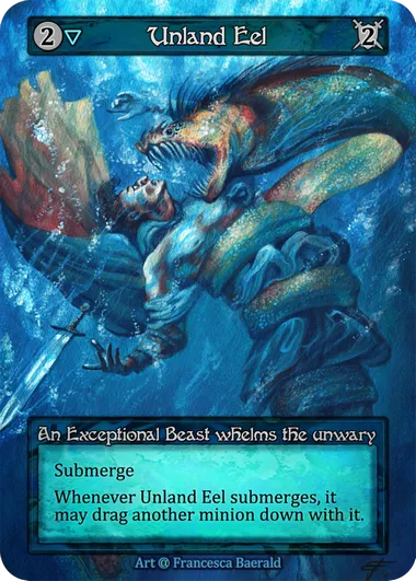 Unland Eel — Alpha — Sorcery: Contested Realm
