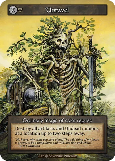 Unravel — Alpha — Sorcery: Contested Realm