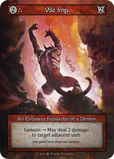 Vile Imp — Alpha — Sorcery: Contested Realms
