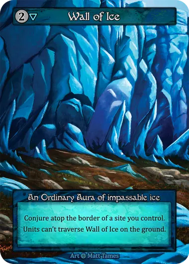 Wall of Ice — Alpha — Sorcery: Contested Realm