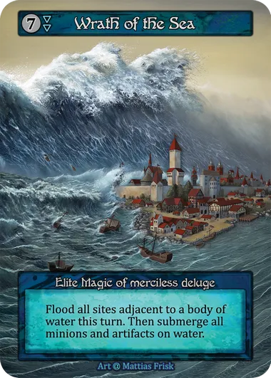 Wrath of the Sea — Alpha — Sorcery: Contested Realm