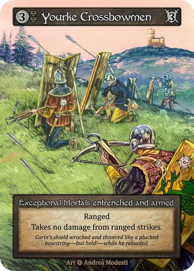 Yourke Crossbowmen — Alpha — Sorcery: Contested Realm