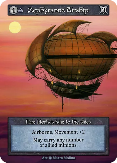 Zephyranne Airship — Alpha — Sorcery: Contested Realm