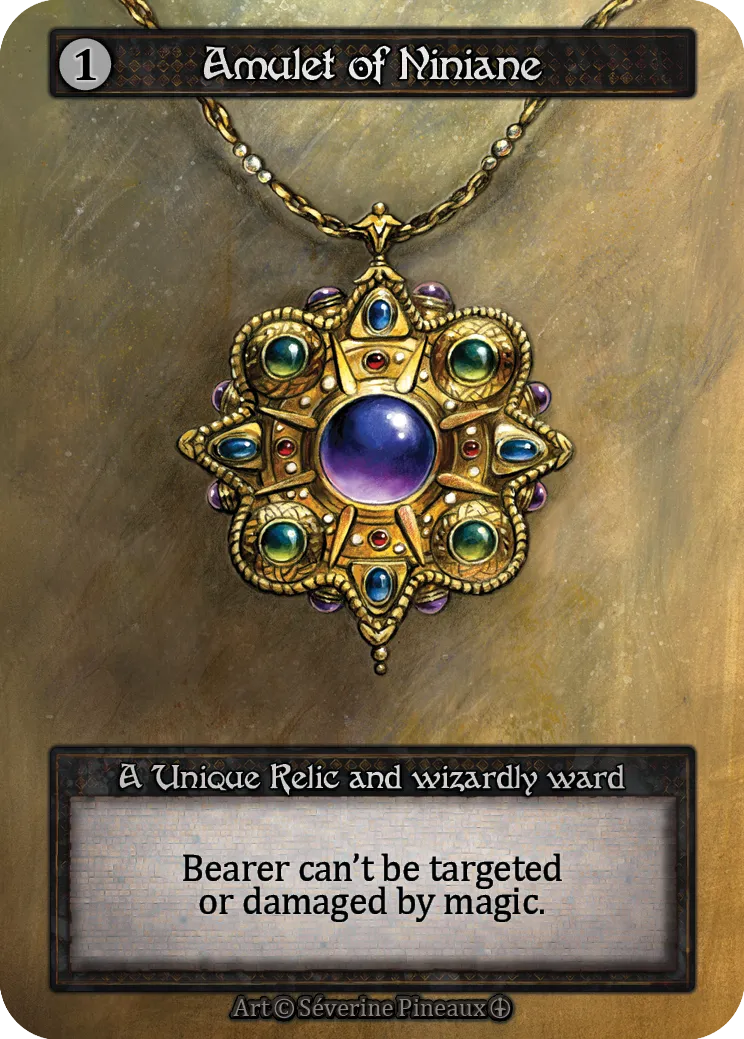 Amulet of Niniane — Arthurian Legends — Sorcery: Contested Realm