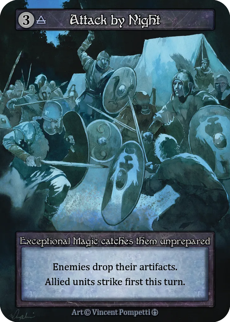 Attack by Night — Arthurian Legends — Sorcery: Contested Realms